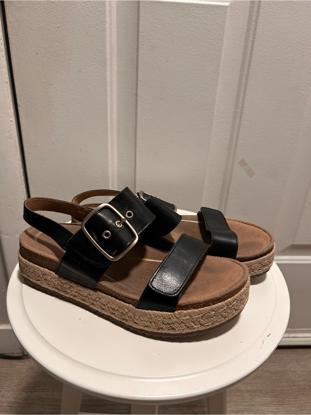 Sandals are the Aetrex Vania,